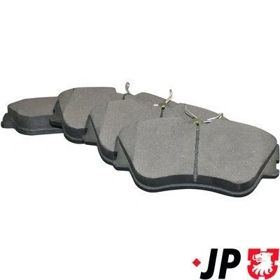Bild av JP GROUP 1163603410 Jeu de plaquettes frein Essieu avant contact signal d&#039;usure exclu VOLKSWAGEN: TRANSPORTER 4, 4 Bus