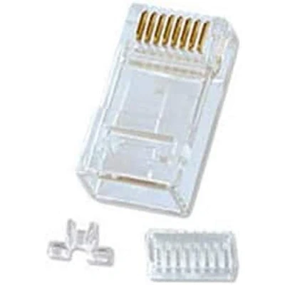 Bild av LINDY 62430 RJ45 kontakt UTP Cat.6, med införande hjälp, 10 pack