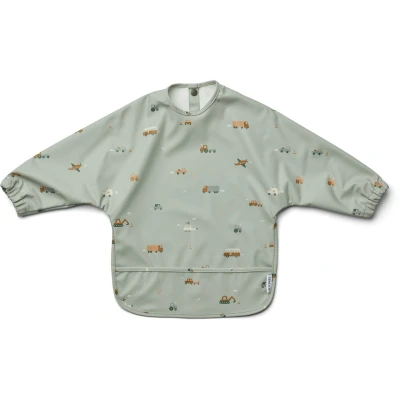 Bild av LIEWOOD Merle Cape Haklapp med Tryck, Vehicles/Dove Blue