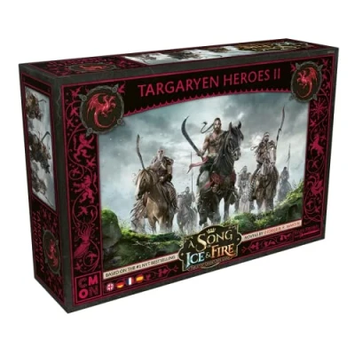 Bild av CMON, A Song of Ice &amp; Fire hjältar från Targaryen II, förlängning, tablett, 2 spelare, 14 år, 45+ minuter, tyska, flerspråkig