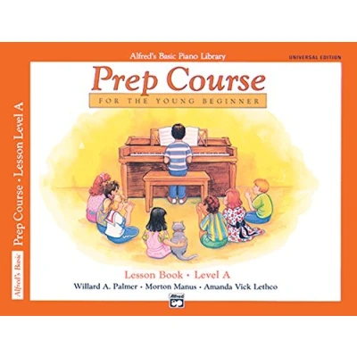 Bild av Alfred&#039;s basic piano library: prep course lesson Book level A (book/cd) piano+cd: For the Young Beginner, &amp; CD: BK