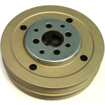 Bild av CORTECO 80000395 Poulie Damper 4PK+5PK 143 3, 4 découplé, avec instructions de montage AUDI: A4 B7 Avant, Berline, B6 Berline