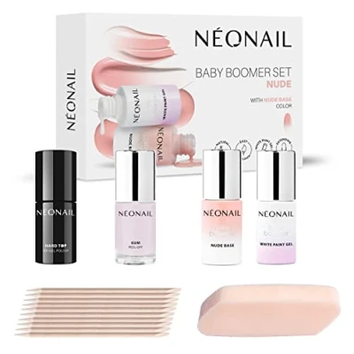 Bild av NEONAIL Baby Boomer set NUDE beige gel