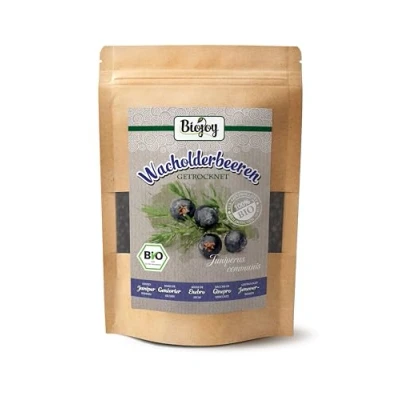 Bild av Biojoy EKO Enbär, torkade, hela ekologiska enbärsfrukter (100 g)