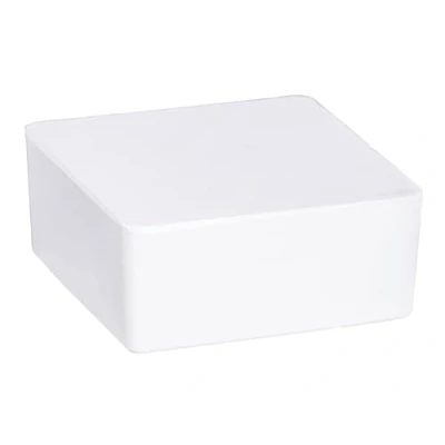 Bild av WENKO Påfyllning, avfuktare, kub, påfyllningspaket för minskar mögel och lukt, 1 kg granulatblock, omedelbar effekt upp till 3 månader, 12 x 5 cm, vit