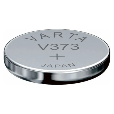 Bild av VARTA 14501373 knappcellsbatteri V373 med 1,5 volt, kapacitet 23 mAh, kemiskt system silveroxid, för vardagliga elektroniska enheter att säkerställa optimal strömförsörjning