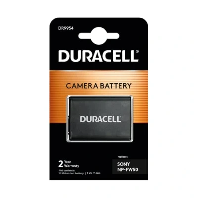 Bild av Duracell Premium analog Sony NP FW50 batteri för Alpha A7 A7R A7S 7,4 V 1030 mAh