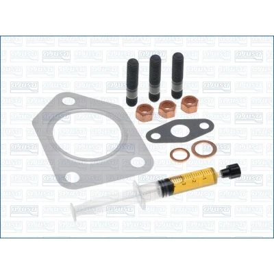 Bild av AJUSA JTC11570 Kit de montage, compresseur with studs, syringe oil avec joints instructions montage BMW: 1 5 portes, 3 Berline, Coupe