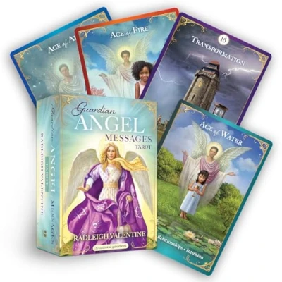 Bild av Guardian Angel Messages Tarot: A 78 Card Deck and Guidebook