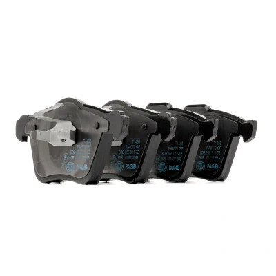 Bild av HELLA 8DB 355 011 721 Jeu de plaquettes frein non préparé pour indicateur d&#039;usure VOLVO: XC90 I