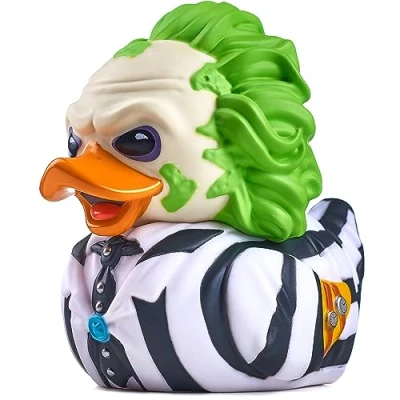 Bild av TUBBZ Boxed Edition: Skräck Beetlejuice Cosplaying Gummi Duck Vinylfigur