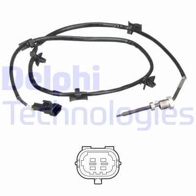 Bild av Sensor, avgastemperatur, , vauxhall mokka / x, 55580026