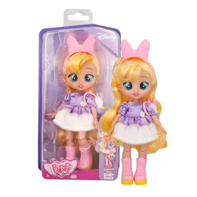 Bild av BFF BY CRY BABIES Disney Daisy, Daisy Style docka, presentleksak för flickor och pojkar från 3 år uppåt