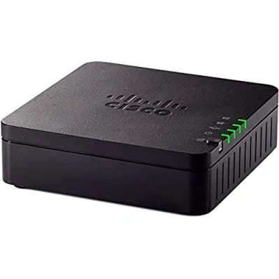 Bild av Cisco Systems ATA 192 VoIP telefonkontakter (SIP, TCP, UDP, RTP, HTTP, ARP, RTCP, ICMP, LLDP, SNMPv3, AES,HTTPS,SSH, 100 x 28 mm, 132,1 g)