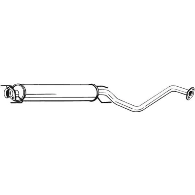 Bild av BOSAL 285 409 Silencieux Intermédiaire OPEL: Vectra B Berline, CC, Break