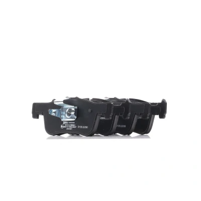 Bild av VALEO 302404 Jeu de plaquettes frein Essieu avant contact signal d&#039;usure exclu avec tôle anti bruit BMW: 1 5 portes, 3 2 Coupe