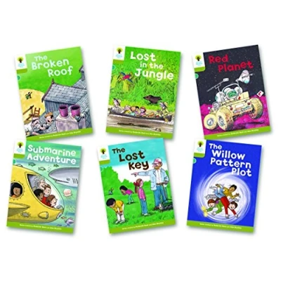 Bild av Oxford Reading Tree Biff, Chip and Kipper Level 7. Stories: Mixed Pack of 6