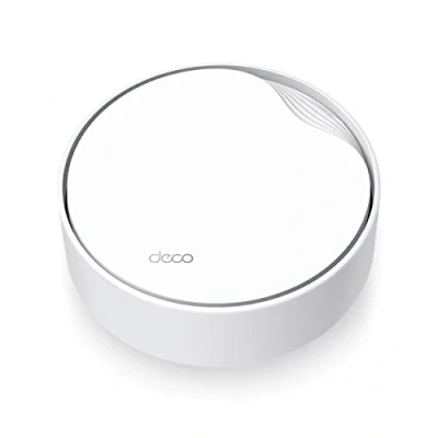 Bild av TP Link Deco X50 PoE Wi Fi 6 nät WLAN set (1 förpackning), AX3000 dubbelband router och repeater (stöder DC strömförsörjning, 2,5 Gbps port, räckvidd upp till 230 m², WPA3, perfekt för stora