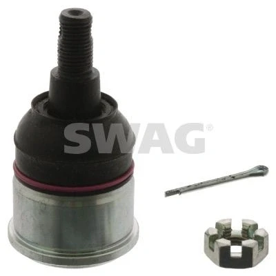 Bild av SWAG 85 94 2133 Rotule de suspension Essieu avant gauche, inférieur, droit avec ecrou crénelé pour bras oscillant transversal