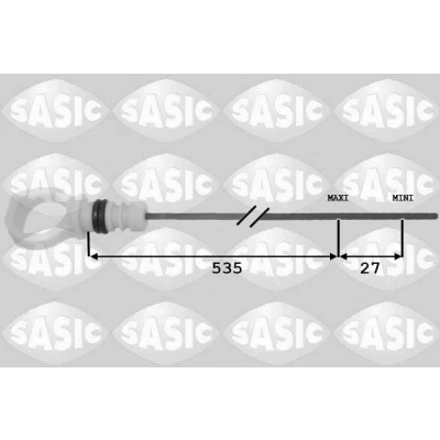 Bild av SASIC 1940017 Jauge d&#039;Huile PEUGEOT: 807, 307 3/5 portes, 308 I CITROËN: C4 Picasso 1, Grand Picasso, portes