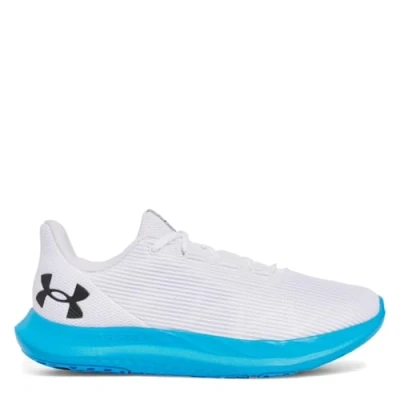 Bild av Under Armour UA Speed Swift löparskor herr sneakers, Vit/elektrisk blå/svart, 45 EU