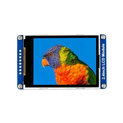 Bild av Waveshare 2.4inch LCD TFT Display Module Support 65K RGB Colors, 240x320 Resolution,with SPI Interface,Embedded ILI9341 Driver,Using Bus