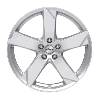 Bild av Rial Kodiak Polar Silver 7x17 5/112 ET39 B57.1