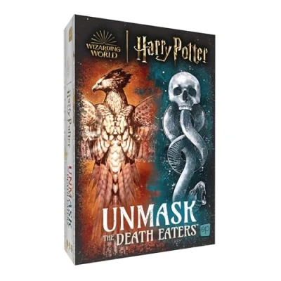 Bild av Harry Potter: Unmask The Death Eaters Board Game Engaging Social Deduction Set in Wizarding World of Potter Hidden Roles &amp; Bluffing Ages 11 and up; 4 8 Players
