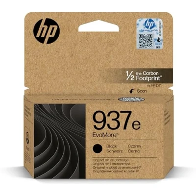 Bild av HP 937e EvoMore Svart original bläckpatron för Officejet Pro 9110b, 9120e, 9720E, 9720e Wide Format, 9730e