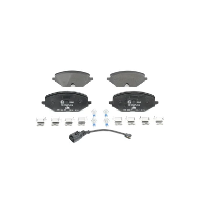Bild av ATE 13.0470 2643.2 Jeu de plaquettes frein contact signal d&#039;usure inclus avec vis d&#039;étrier accessoires