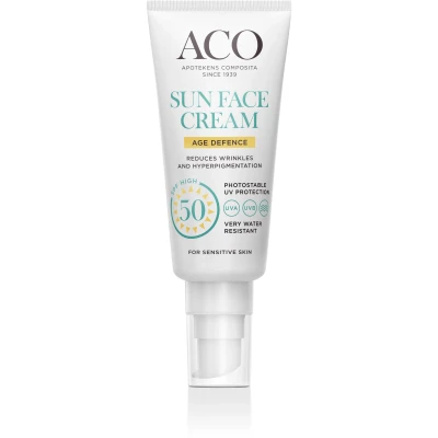 Bild av ACO Sun Face Cream Age Defense SPF50 NP 40 ml