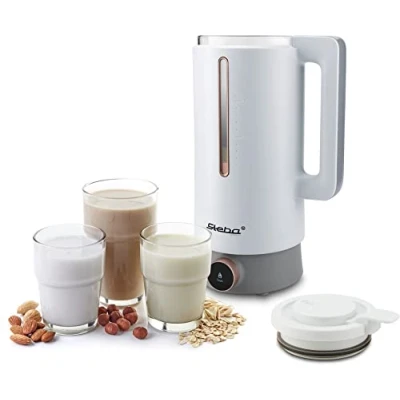 Bild av Steba Smoothie Maker, 10 automatiska program, 600 ml kapacitet, hög temperaturnoggrannhet, 2 säkerhetsmunbrytare, OLED skärm, tidsval upp till 12 h, VDM