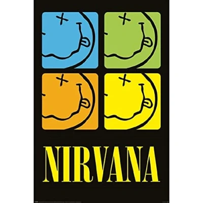Bild av NIRVANA (SMILEY SQUARES)
