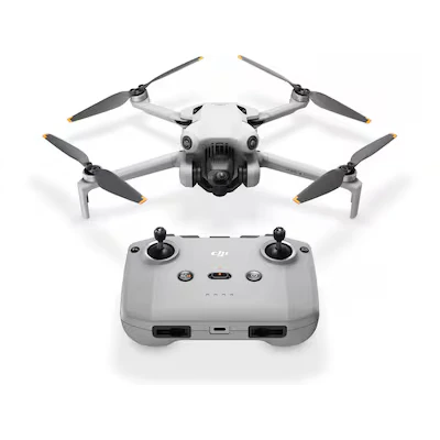 Bild av DJI mini 4 Pro (DJI RC N2), hopfällbar Drone med 4K HDR videokamera för vuxna, under 249 g, 34 min flygtid, 20 km max videoöverföringsavstånd, C0