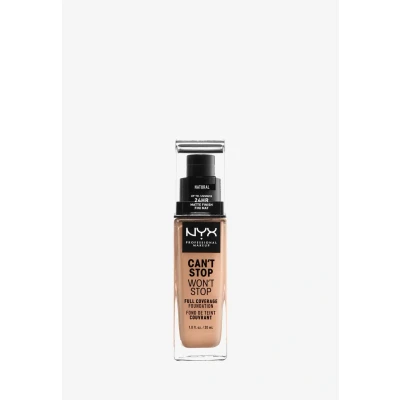 Bild av NYX Professional Makeup Can&#039;t Stop Won&#039;t Full Coverage Foundation Natural 30 ml