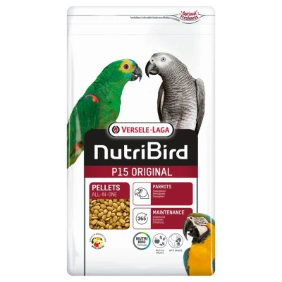 Bild av NutriBird P15 Papegoj Underhållspellets 1 kg
