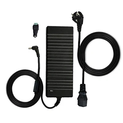 Bild av Arote LED Trafo DC nätdel nätadapter adapter Power Supply Transformator för 5050 3528 SMD remsor Stripe RGB list (12V 10A)