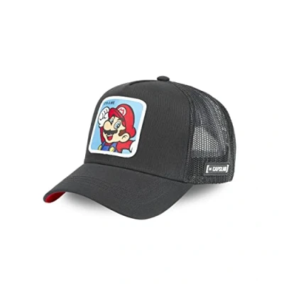 Bild av Capslab Mario 1 Trucker Keps One Size svart