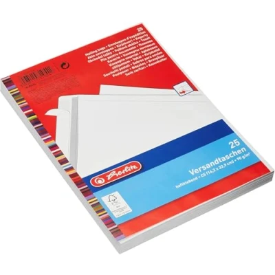 Bild av Herlitz Kuvert C5 90 gsm Skala, vit, 25st