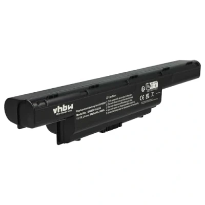 Bild av vhbw Li Ion batteri kompatibelt med Acer Aspire V3 772, 772G ersätter 31CR19/652, AS10D31, AS10D3E, AS10D41, AS10D61, AS10D71 (8800 mAh, 11,1 V, 97.68Wh, svart)