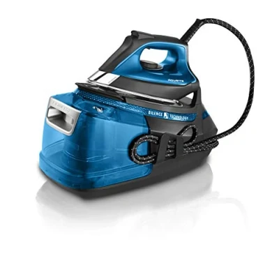Bild av Rowenta Silence Steam Pro 2800 W 1,3 L Microsteam 400 stryksula svart, blå ångstrykstationer (2800 W, 7,5 bar, L, 480, 140 g/min)