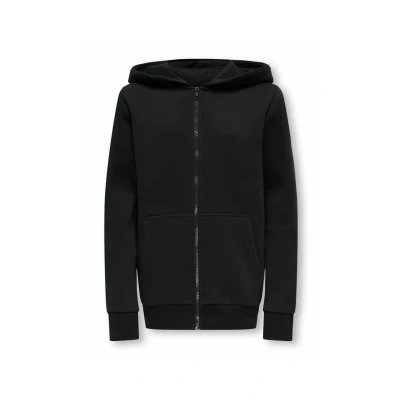 Bild av Only &amp; sons junior pojkar Osjceres dragkedja THR. Hoodie SWT Noos, svart, 158 164
