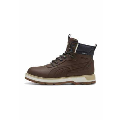 Bild av PUMA Unisex Desierto V3 Puretex Sneaker, kastanj brun ny marinblå, 42.5 EU