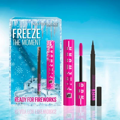 Bild av Maybelline Ready For Fireworks Lash Sensational Firework Mascara &amp; Hyper Precise Liquid Eyeliner 1 pcs