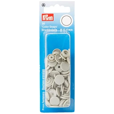 Bild av Prym Love (12,4 mm) Grå Pressfästen 1 Bit