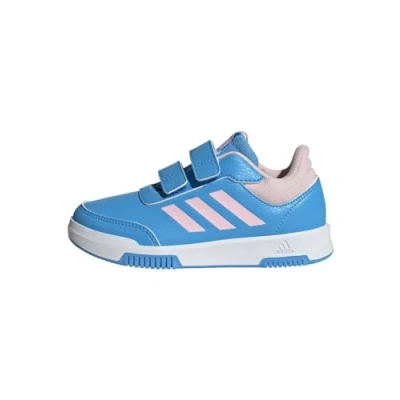 Bild av adidas Unisex Barn Tensaur Hook and Loop Shoes, Blue Burst/Clear Pink/Cloud White, 38 2/3 EU