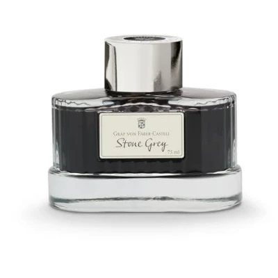 Bild av Graf von Faber Castell Bläckflaska Stone Grey 75 ML