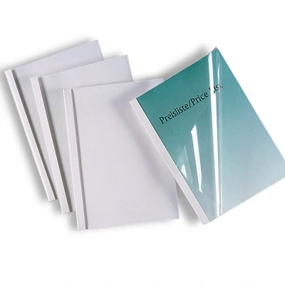 Bild av GBC IB370052 ThermaBind Inbindningsomslag 8 mm vit 60 ark 100st
