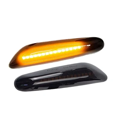 Bild av 2 x flödande sidoparkeringsljus för B M W 1 3 5 Series E60 E61 E81 E82 E88 E46 E90 E91 E92 E93 X3 E83 X1 E84