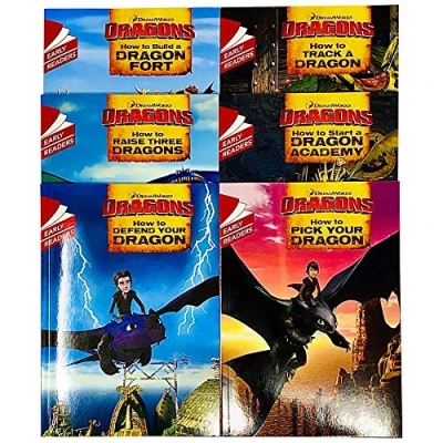 Bild av How to train your dragon early reader collection 6 books set